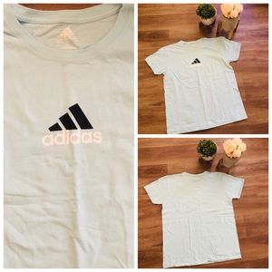 Adidas baby blue T-shirt
